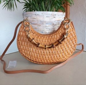 Serpui, the "Joy", Wicker Bag, Light Honey